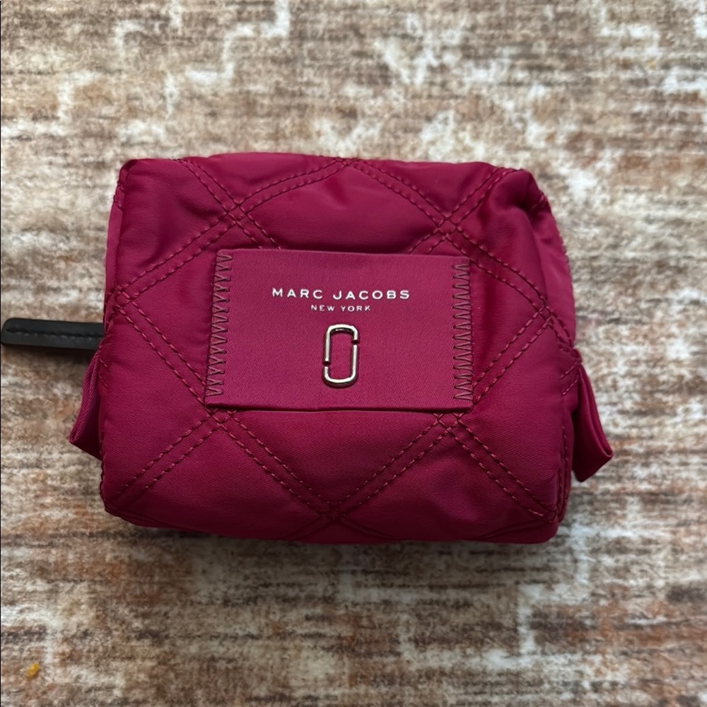 Marc Jacobs Fuchsia Quilted Pouch